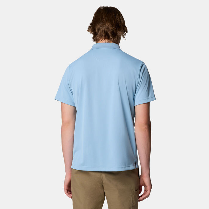 Columbia Men's Utilizer™ Polo T-Shirt Blue Columbia Men's Utilizer™ Polo T-Shirt Blue image number 1