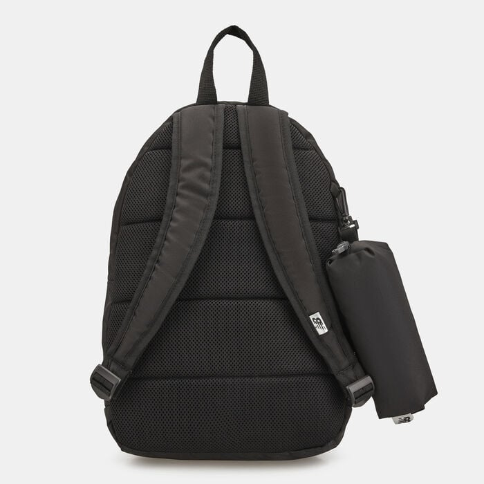New Balance Kids' Logo Backpack with Pencil Case Black New Balance Kids' Logo Backpack with Pencil Case Black image number 1