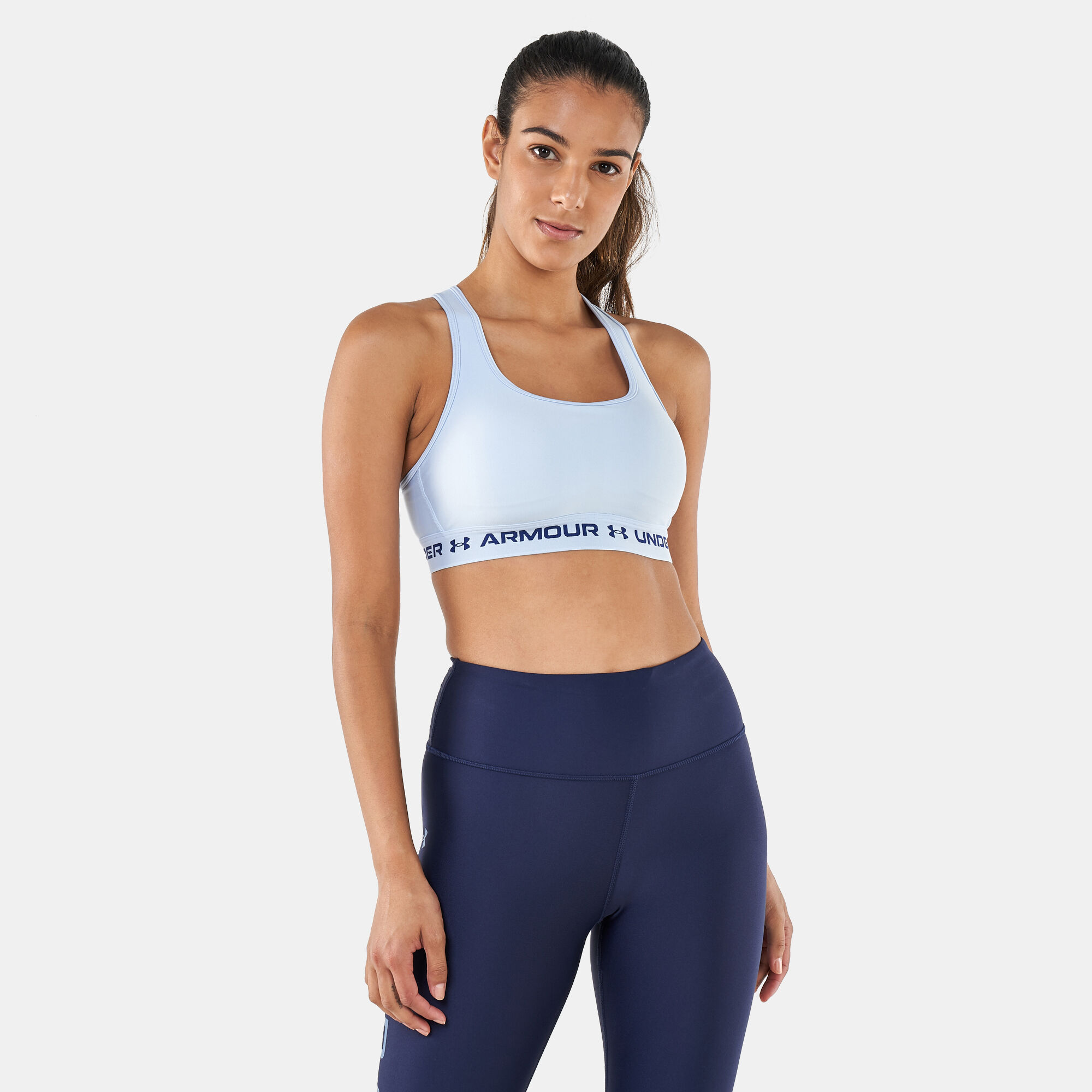 Nike training medium support bra with perforated cheap over layer