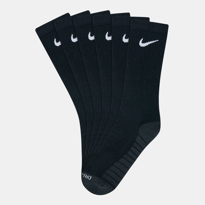 Nike Men's Everyday Max Cushioned Socks (3 Pack) Black Nike Men's Everyday Max Cushioned Socks (3 Pack) Black image number 0