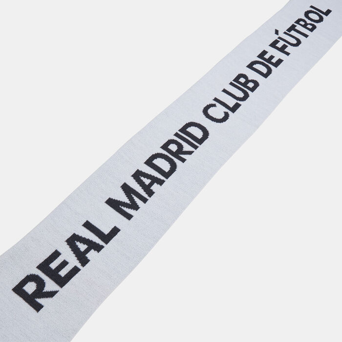 adidas Real Madrid Scarf White adidas Real Madrid Scarf White image number 1