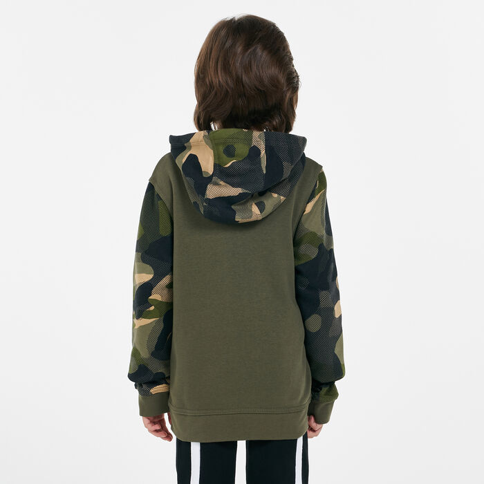Kids' Sportswear All-Over-Print Club Hoodie (Older Kids) Kids' Sportswear All-Over-Print Club Hoodie (Older Kids) image number 1