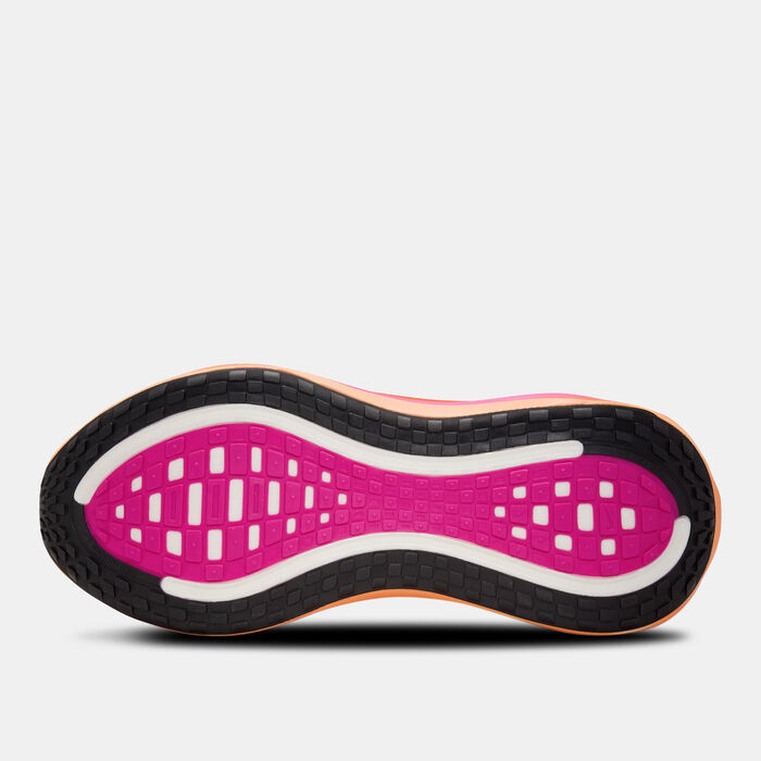 Nike Women's Vomero Plus Road Running Shoes White Nike Women's Vomero Plus Road Running Shoes White image number 3