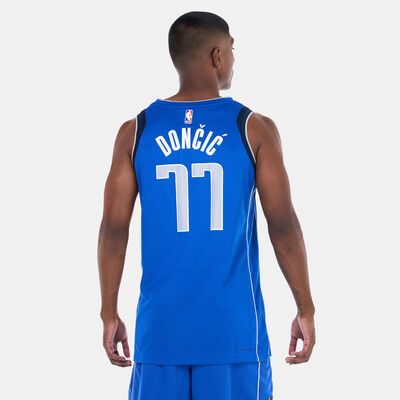Nike Men's Dallas Mavericks Icon Edition Dri-FIT NBA Swingman Jersey - 2022/23 Blue