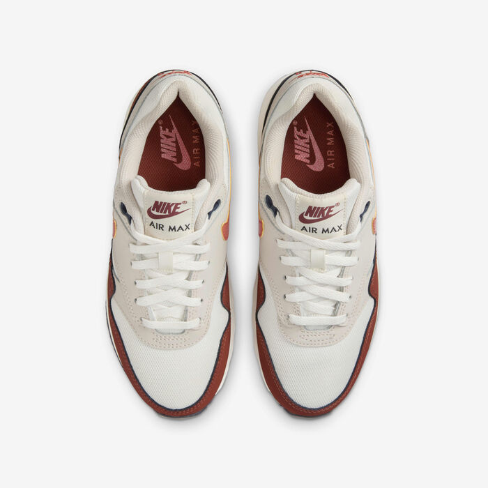 Nike Kids' Air Max 1 Shoes (Older Kids) Ivory Nike Kids' Air Max 1 Shoes (Older Kids) Ivory image number 3