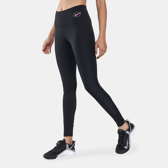 Nike Training Icon Clash Dri-FIT small logo high rise leggings in black