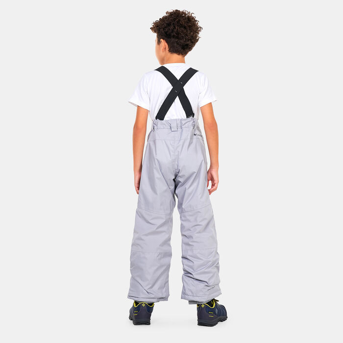 Columbia Kids' Powder Turner™ Suspender Pants Grey Columbia Kids' Powder Turner™ Suspender Pants Grey image number 1