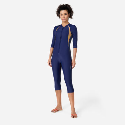 COEGA Women's Slim-Kini 3/4 One-Piece Swimsuit Blue COEGA Women's Slim-Kini 3/4 One-Piece Swimsuit Blue