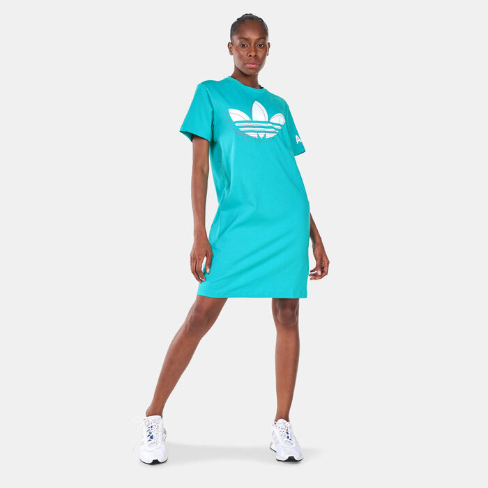 adidas Originals Women's Streetball Dress Green image number 0
