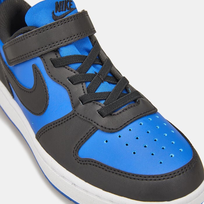Nike Kids' Court Borough Low Recraft Shoes (Younger Kids) Blue Nike Kids' Court Borough Low Recraft Shoes (Younger Kids) Blue image number 4