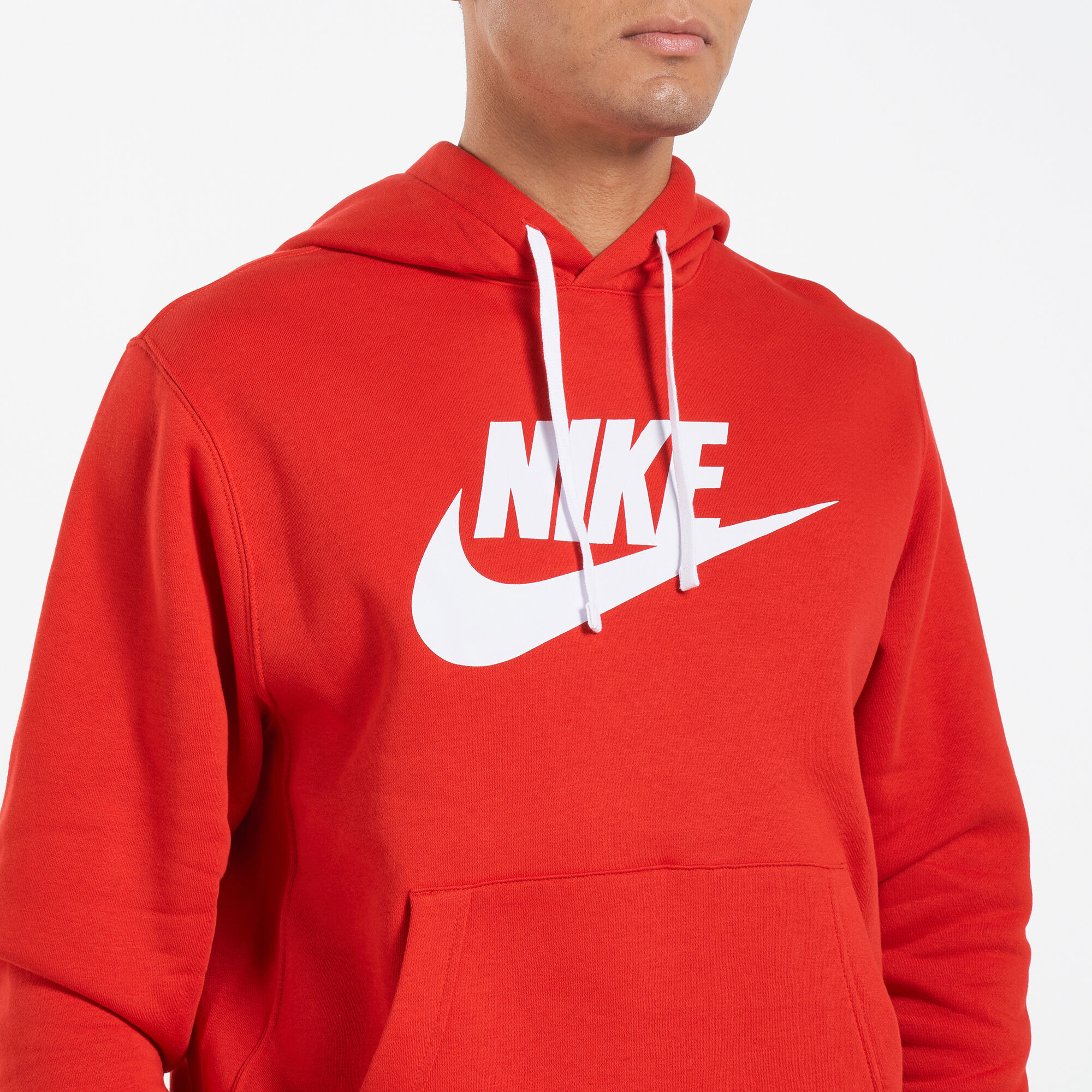 Nike hoodie deals red mens