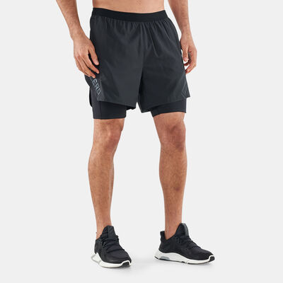 adidas Men's Adizero Two-In-One Shorts Black adidas Men's Adizero Two-In-One Shorts Black