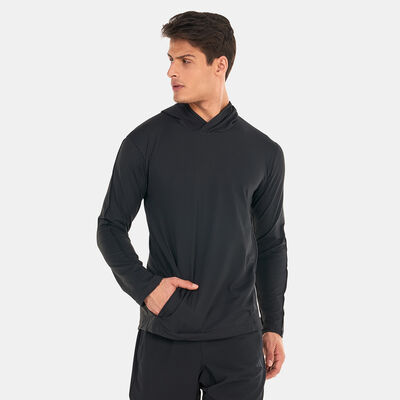 adidas Men's Yoga Graphic Training Pullover Hoodie Black