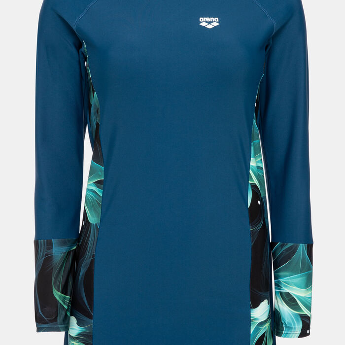 Arena Women's Modesty Swimming Tunic Black image number 2