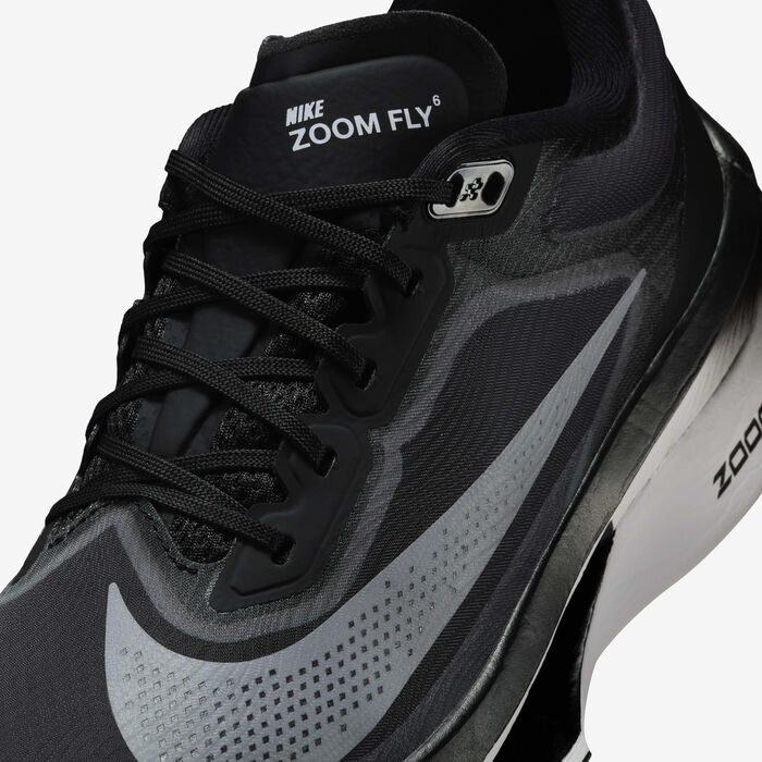 Nike Women's Zoom Fly 6 Road Running Shoes Black Nike Women's Zoom Fly 6 Road Running Shoes Black image number 6