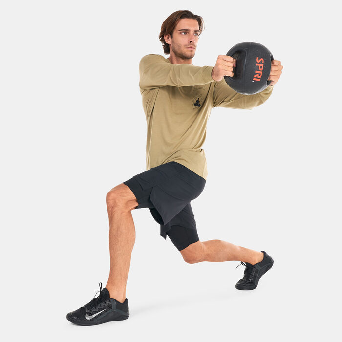 Nike Men's Unlimited Dri-FIT 2-in-1 Shorts Black Nike Men's Unlimited Dri-FIT 2-in-1 Shorts Black image number 2