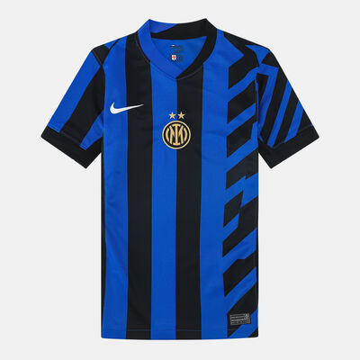 Nike Kids' Inter Milan 24/25 Home Replica Football Jersey Blue Nike Kids' Inter Milan 24/25 Home Replica Football Jersey Blue