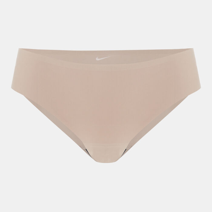 Nike Women's Brief Period Leak Protection Underwear Beige Nike Women's Brief Period Leak Protection Underwear Beige image number 1