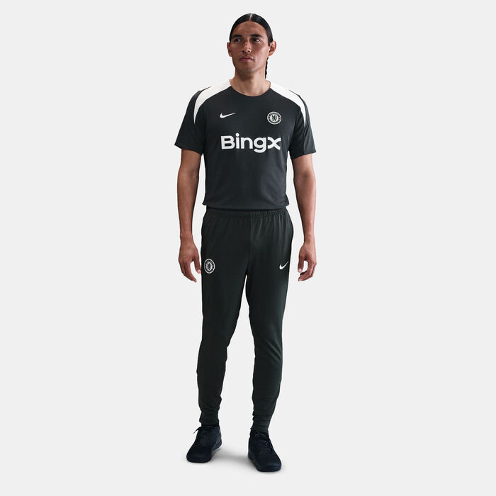 Nike Men's Chelsea Strike Knit Football Pants Green Nike Men's Chelsea Strike Knit Football Pants Green image number 2