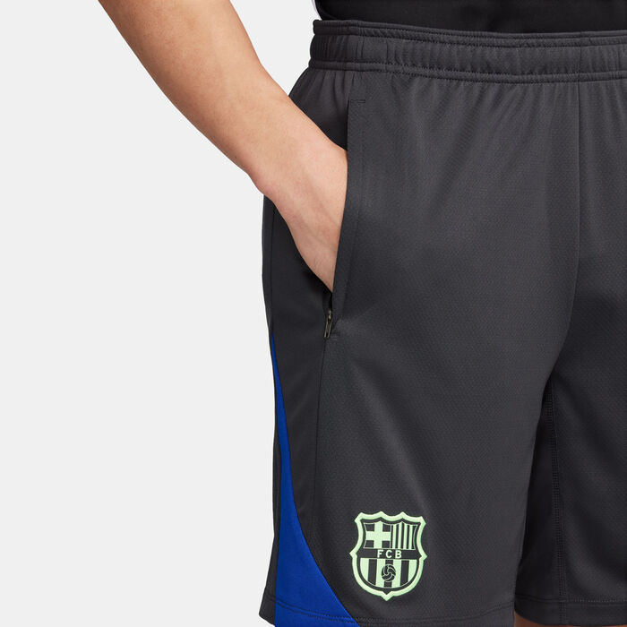 Nike Men's FC Barcelona Strike Third Football Shorts Black image number 3