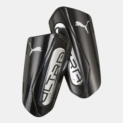 PUMA Kids' ULTRA Light Football Strap Shinguards Black