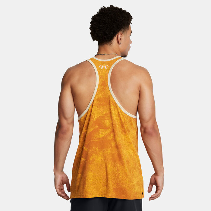 Under Armour Men's Project Rock Training Tank Top yellow image number 1