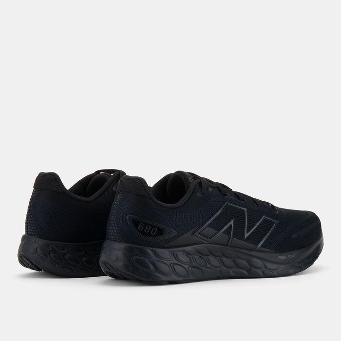 New Balance Men's Fresh Foam 680 v8 Running Shoes Black New Balance Men's Fresh Foam 680 v8 Running Shoes Black image number 2