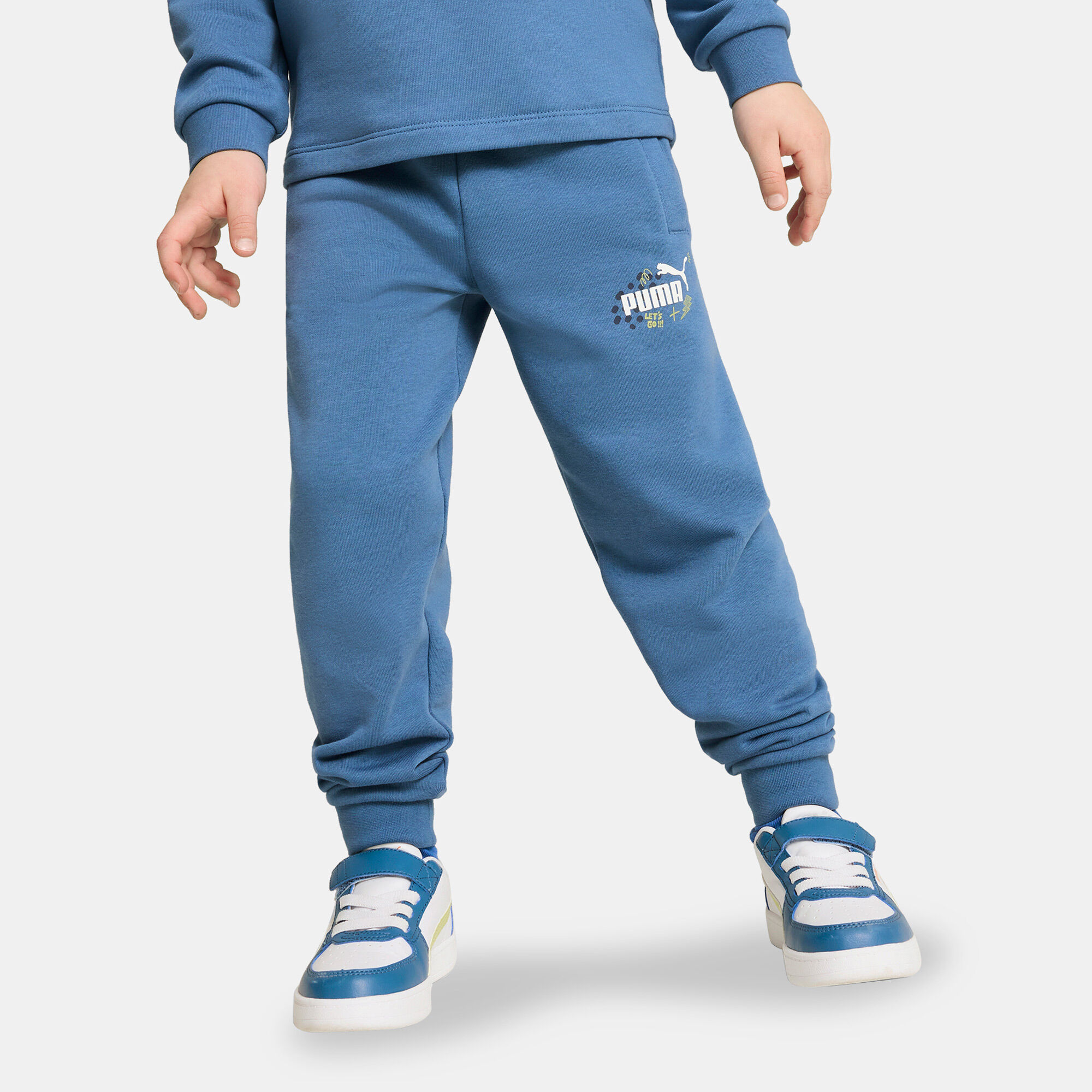 Blue puma sweatpants online