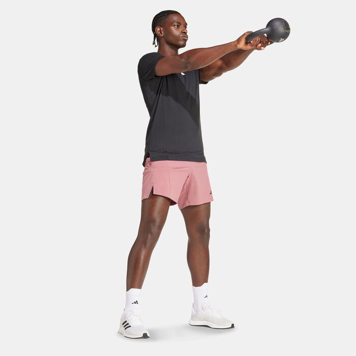 adidas Men's Designed for Training Shorts Pink adidas Men's Designed for Training Shorts Pink image number 2