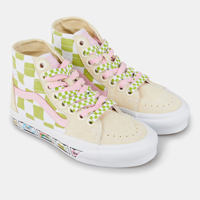 Vans x EM On Holiday UA SK8-Hi Tapered Unisex Shoe Green Vans x EM On Holiday UA SK8-Hi Tapered Unisex Shoe Green image number 1