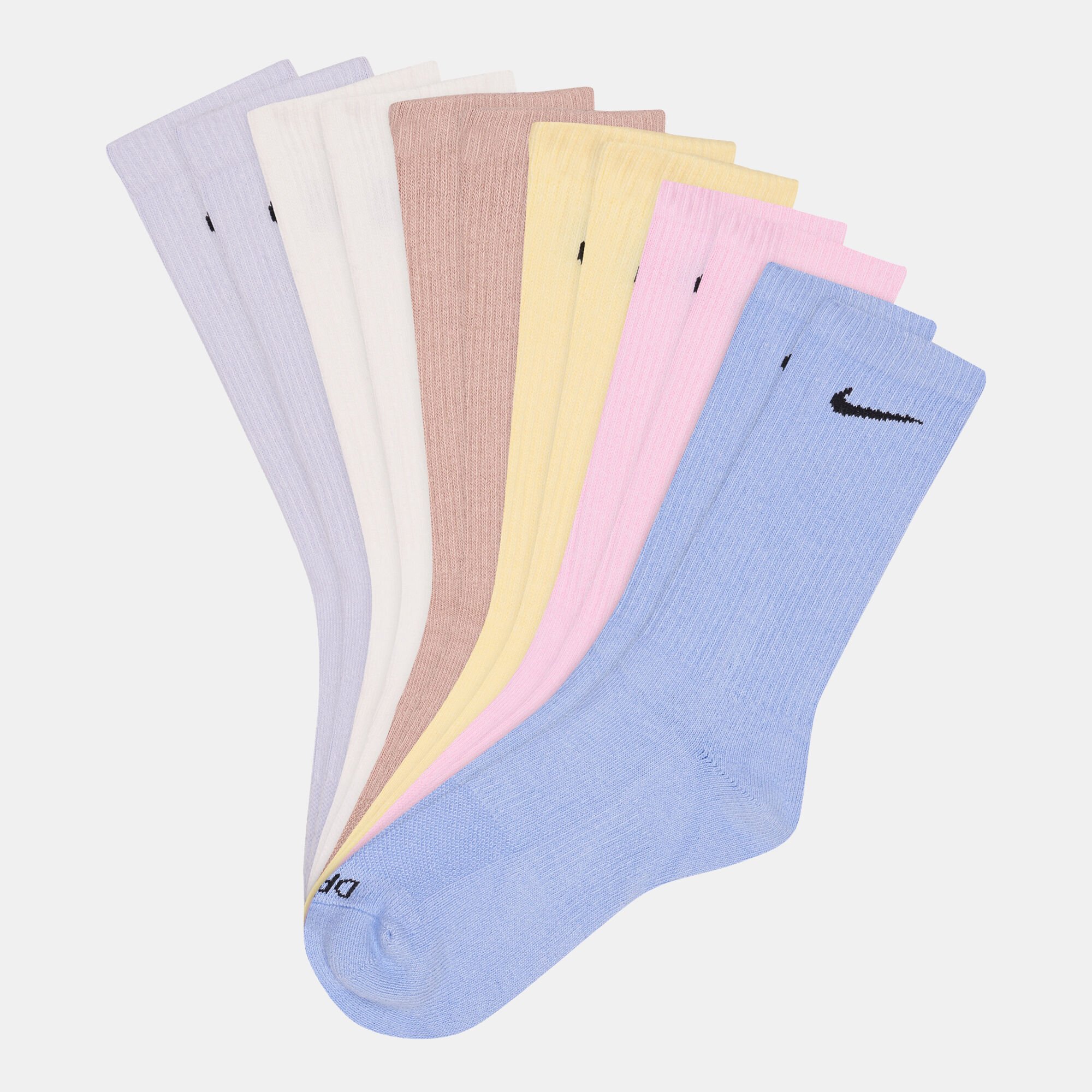 Unisex UA Training Cotton Crew 6-Pack Socks