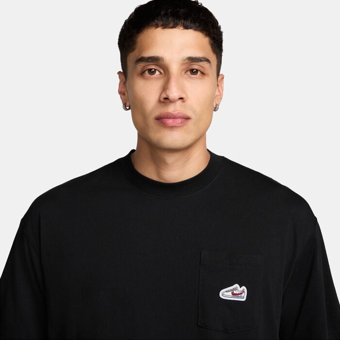 Nike Men's Sportswear Max90 T-Shirt Black Nike Men's Sportswear Max90 T-Shirt Black image number 2