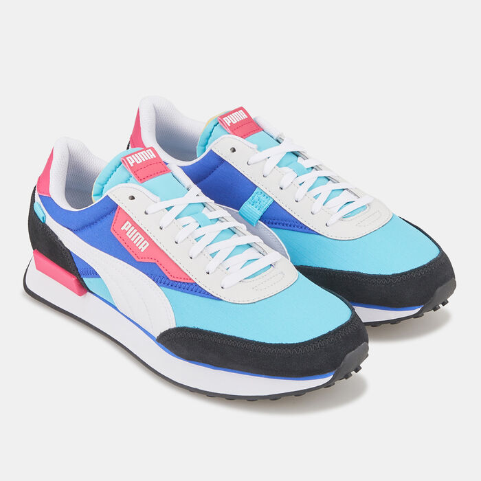 PUMA Men's Future Rider Play On Shoe Blue PUMA Men's Future Rider Play On Shoe Blue image number 1