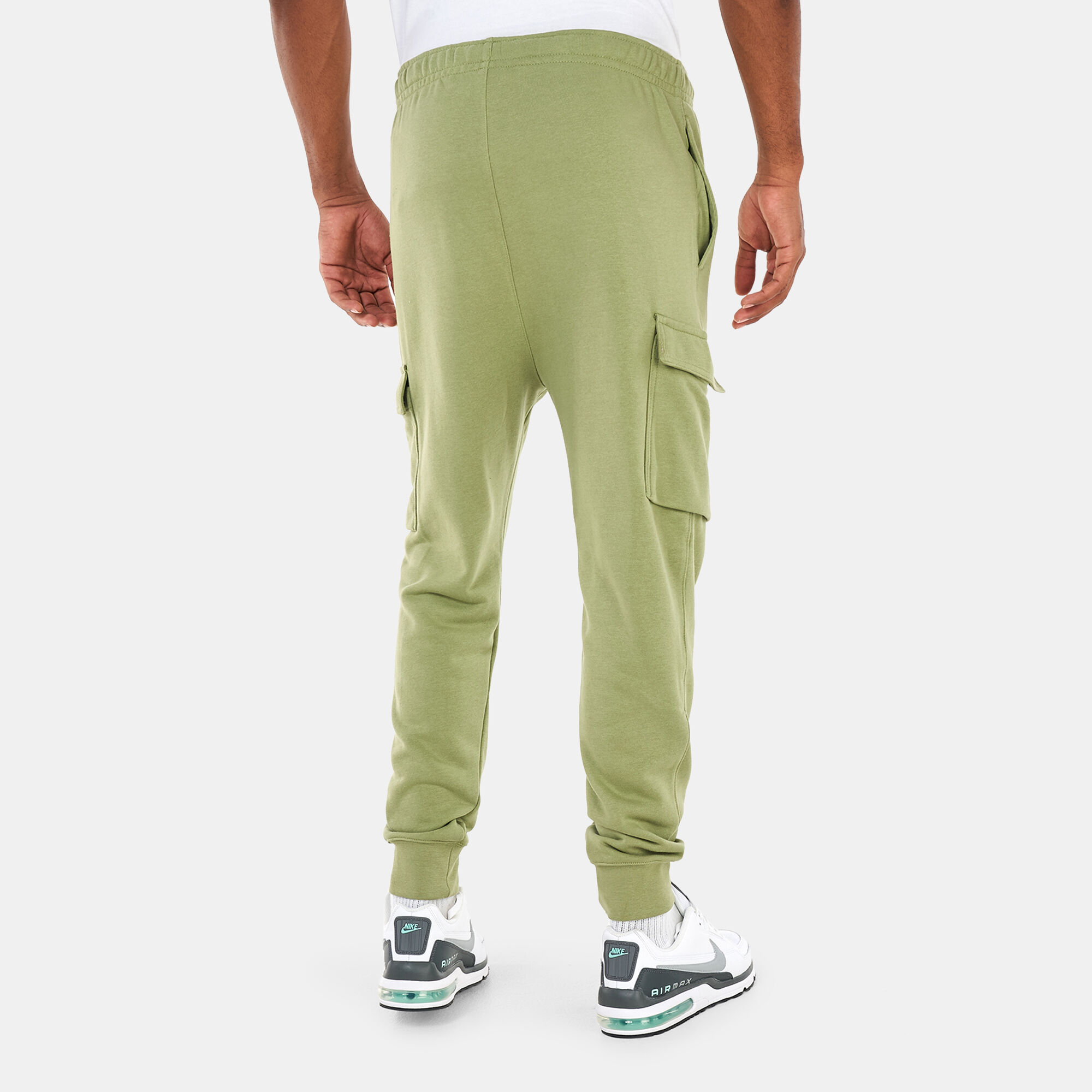 Nike club french sales terry cargo pants