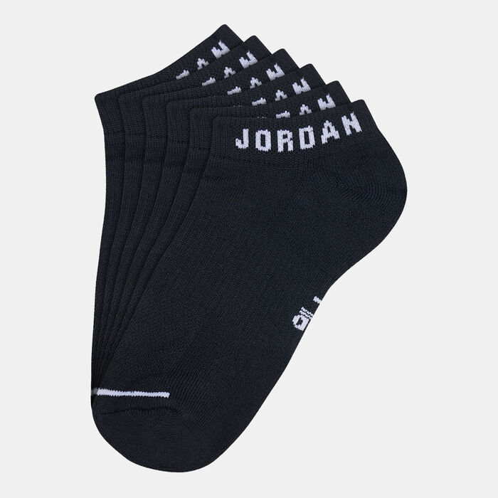 Jordan Everyday No-Show Socks (3 Pairs) Black Jordan Everyday No-Show Socks (3 Pairs) Black image number 0