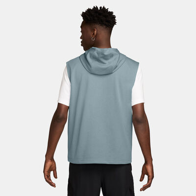 Jordan Men's Sport Crossover Dri-FIT Sleeveless Hoodie Grey