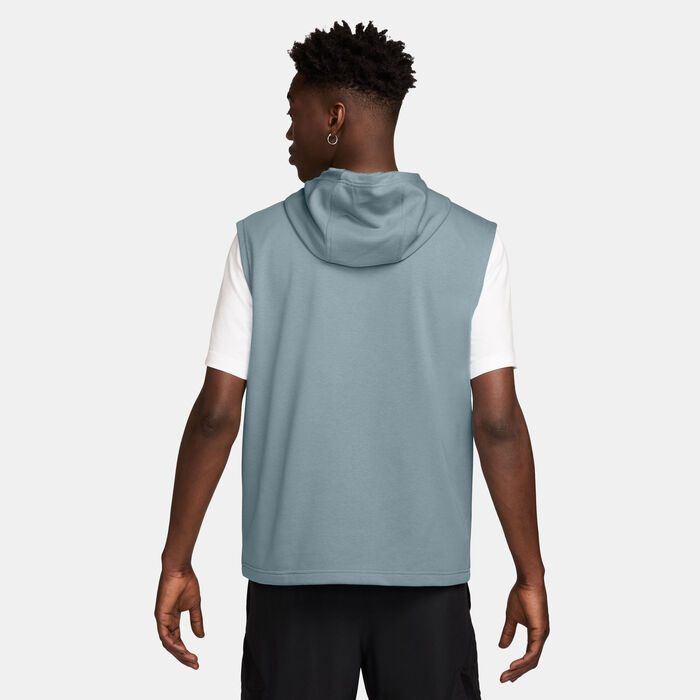 Jordan Men's Sport Crossover Dri-FIT Sleeveless Hoodie Grey image number 1
