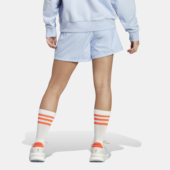 adidas Women's City Escape Shorts Blue adidas Women's City Escape Shorts Blue image number 1