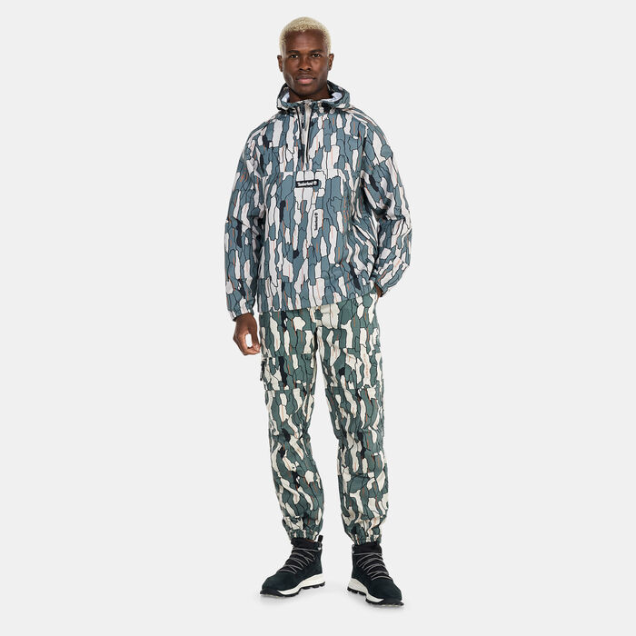 Timberland Men's Pullover Water-Resistant Windbreaker Hooded Jacket Multi-Color Timberland Men's Pullover Water-Resistant Windbreaker Hooded Jacket Multi-Color image number 3