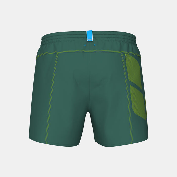 Arena Men's Losange Swimming Shorts Green image number 1