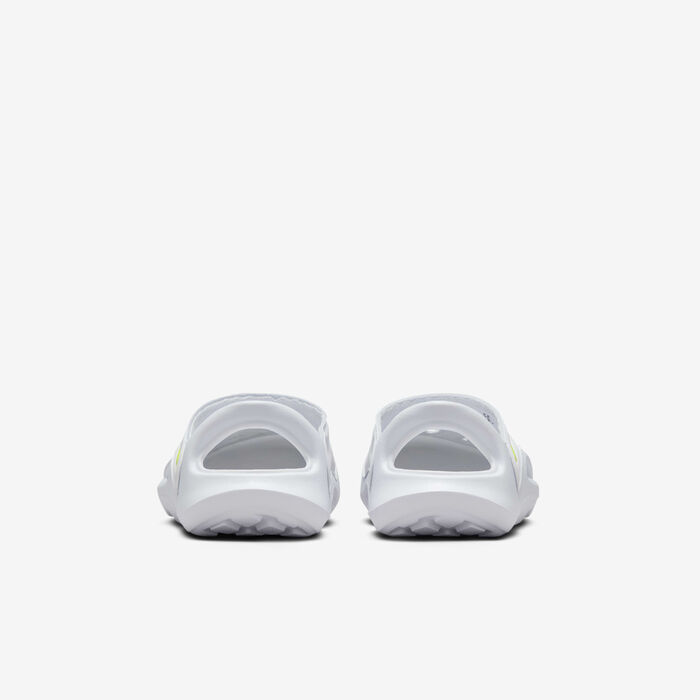 Nike Kids' Aqua Swoosh Sandals White image number 5