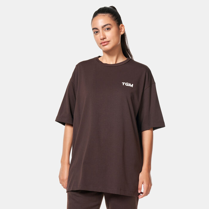 The Giving Movement Printed Logo T-Shirt Brown image number 0