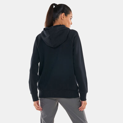 Under Armour Women's UA Rival Fleece Big Logo Hoodie Black