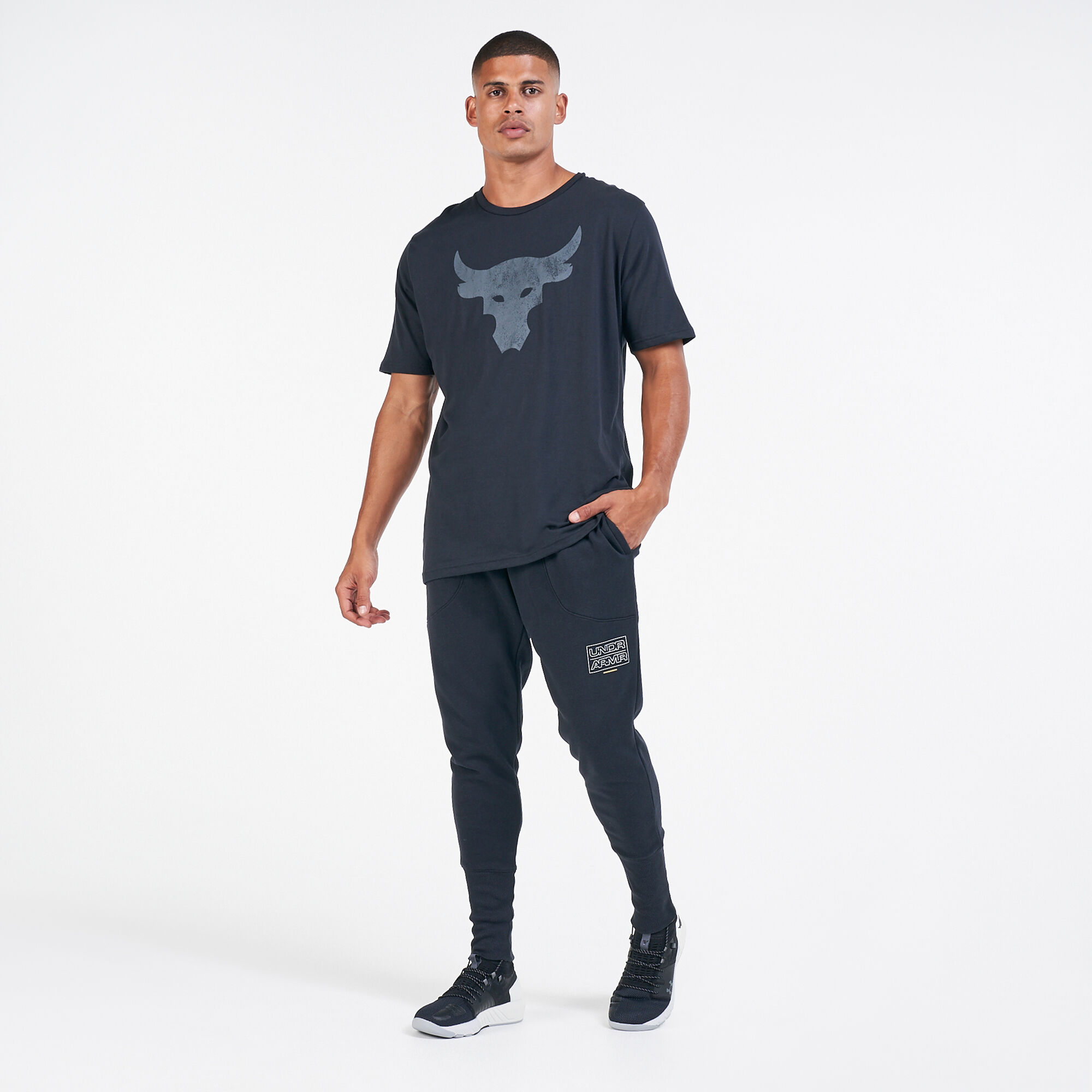under armour mens joggers grey