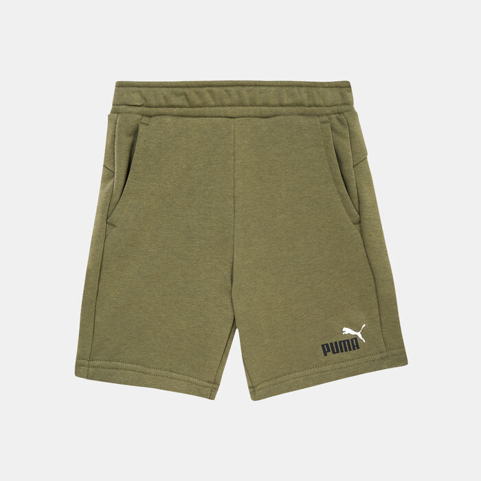 PUMA Kids' Essentials+ Shorts Green PUMA Kids' Essentials+ Shorts Green image number 0