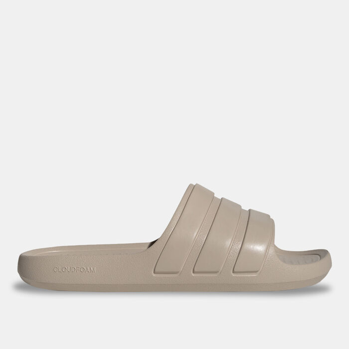 adidas Men's Adilette Flow Slides Brown adidas Men's Adilette Flow Slides Brown image number 0