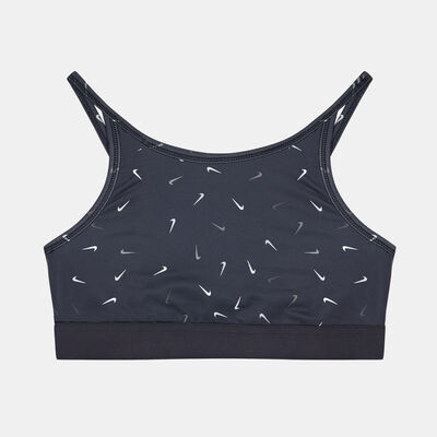Nike Kids' Dri-FIT Trophy Light-Support Sports Bra (Older Kids) Black