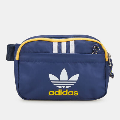 adidas Originals Men's Adicolor Archive Waist Bag Blue adidas Originals Men's Adicolor Archive Waist Bag Blue