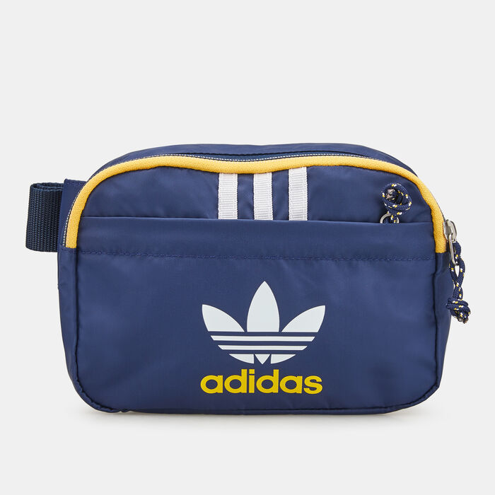 adidas Originals Men's Adicolor Archive Waist Bag Blue adidas Originals Men's Adicolor Archive Waist Bag Blue image number 0