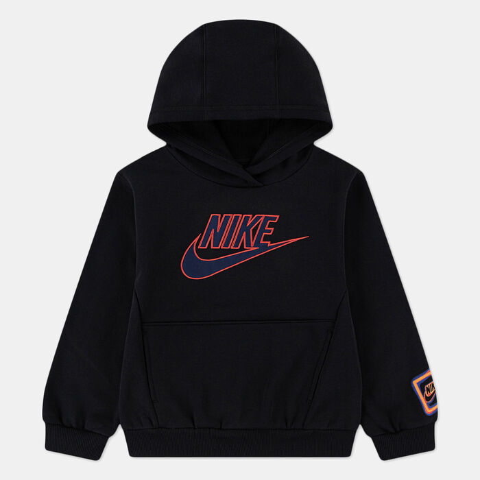 Nike Kids' Sportswear Glow With Me Fleece Hoodie Black Nike Kids' Sportswear Glow With Me Fleece Hoodie Black image number 0